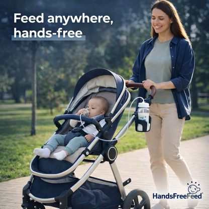 HandsFreeFeed Leak-Free Baby Feeding System