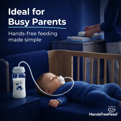 HandsFreeFeed Leak-Free Baby Feeding System