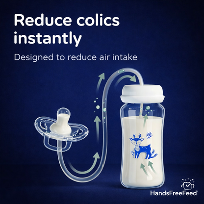 HandsFreeFeed Leak-Free Baby Feeding System